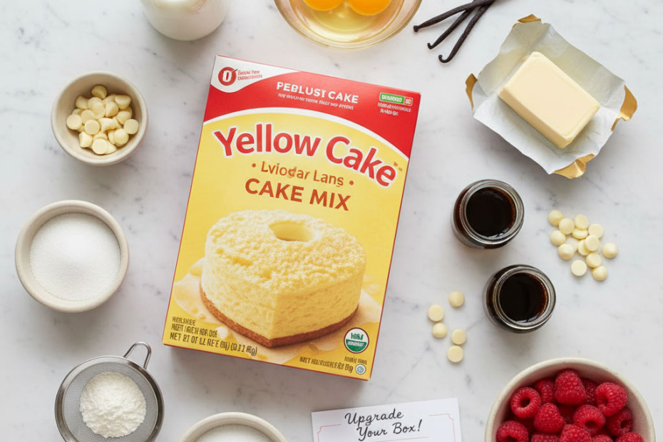 sweet fiesta-upgraded box cake mix ingredients